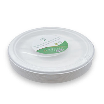 Green Earth 9" Round 225MM Plate 25Pc