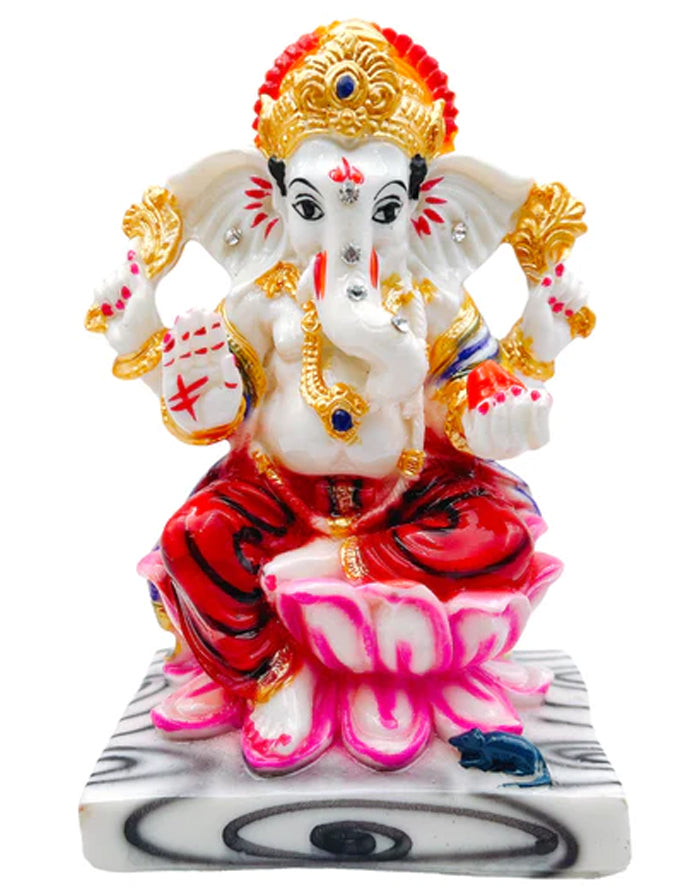 Ganesh ji Idol/ Statue/ Murti 3582-D Size-(6