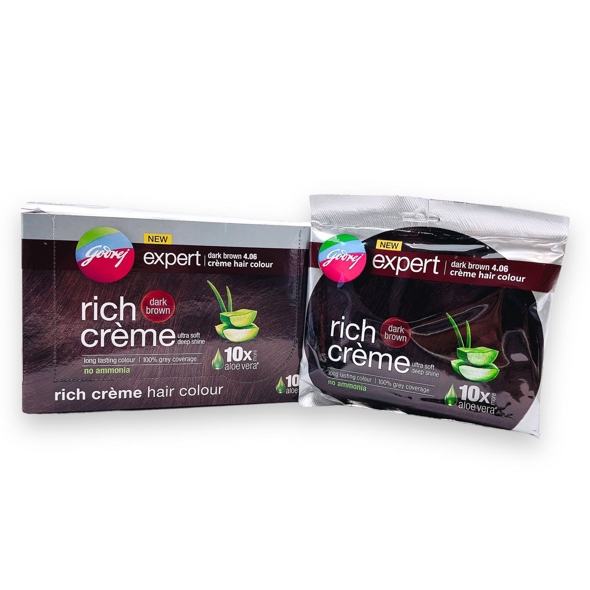 Godrej Rich Creme Dark Brown 20gm + 20ml