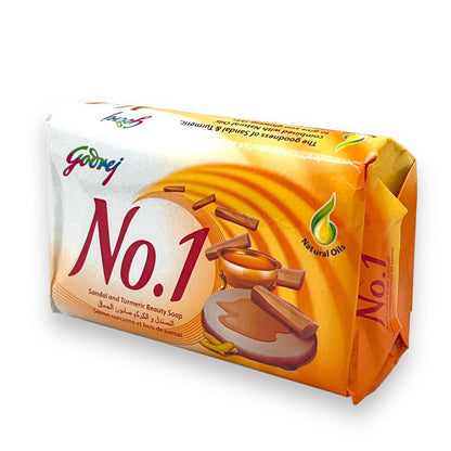 Godrej No.1 Sandal And Turmeric Beauty Soap 115Gm