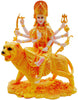 Golden Durga Lion Idol/ Statue/ Murti F 237 Size:23X10.5X2Cm (12