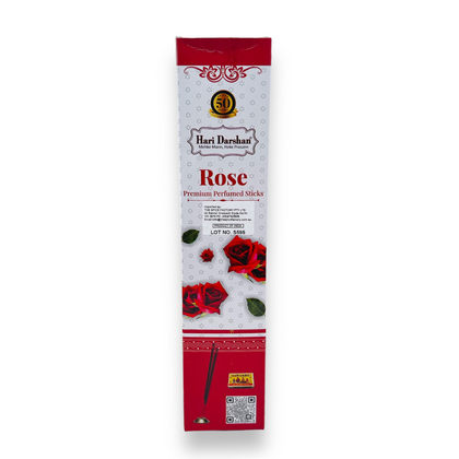 Incense Hari Darshan Big Rose 105Gm