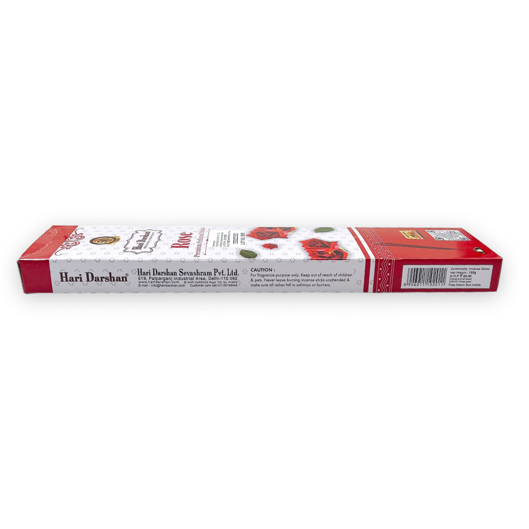 Incense Hari Darshan Big Rose 105Gm