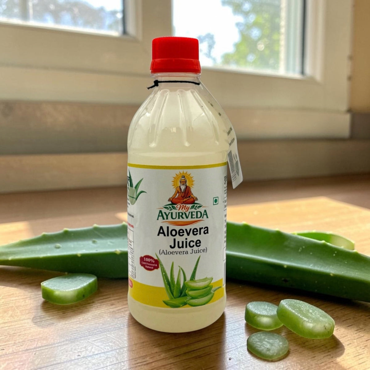My Ayurveda Aloevera Juice 500ml | 100% Cold Processed & Natural