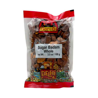 Delhi 6 Sugar Badam Kadwa Whole/ Herb 100gm
