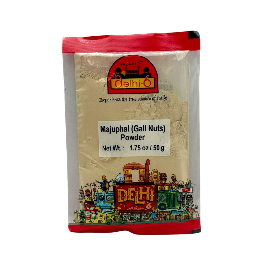 Delhi 6 Majuphal Powder/ Gall Nut/ Magic Nut/ Masikai Herb 50gm