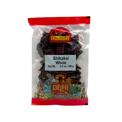 Delhi 6 Shikakai/ Acacia Concinna/ Soap Pod/ Hair Fruit Whole | For controlling Hair fall and Dandruff 100g