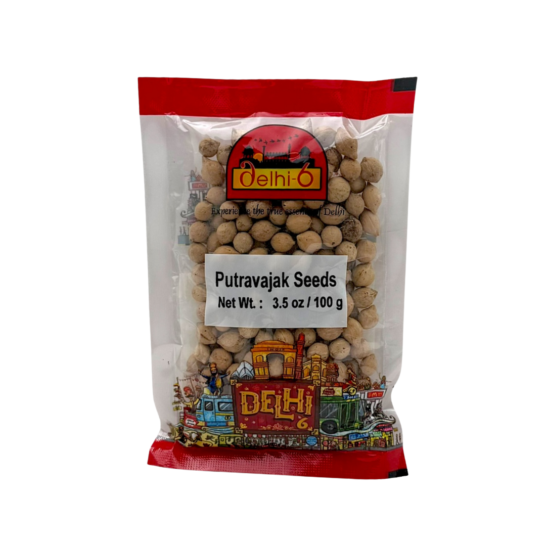 Delhi 6 Putravajak Seeds | Ayurvedic Herb for Men's and Women's Health 100gm