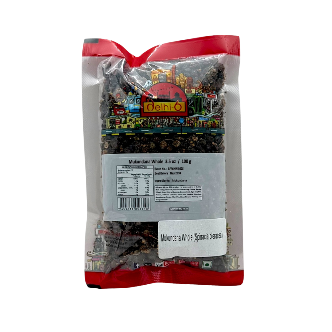 Delhi 6 Mukundana Whole | Ayurvedic Herb To Boost Energy and Vitality 100g