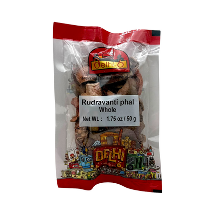 Delhi 6 Rudravanti Phal Whole/ Hygrophila Auriculata/ Ayurvedic Herb is recognised for Blood Purifier, Immune Booster, and Treatment for Respiratory Issues and Skin Disorders, 50g