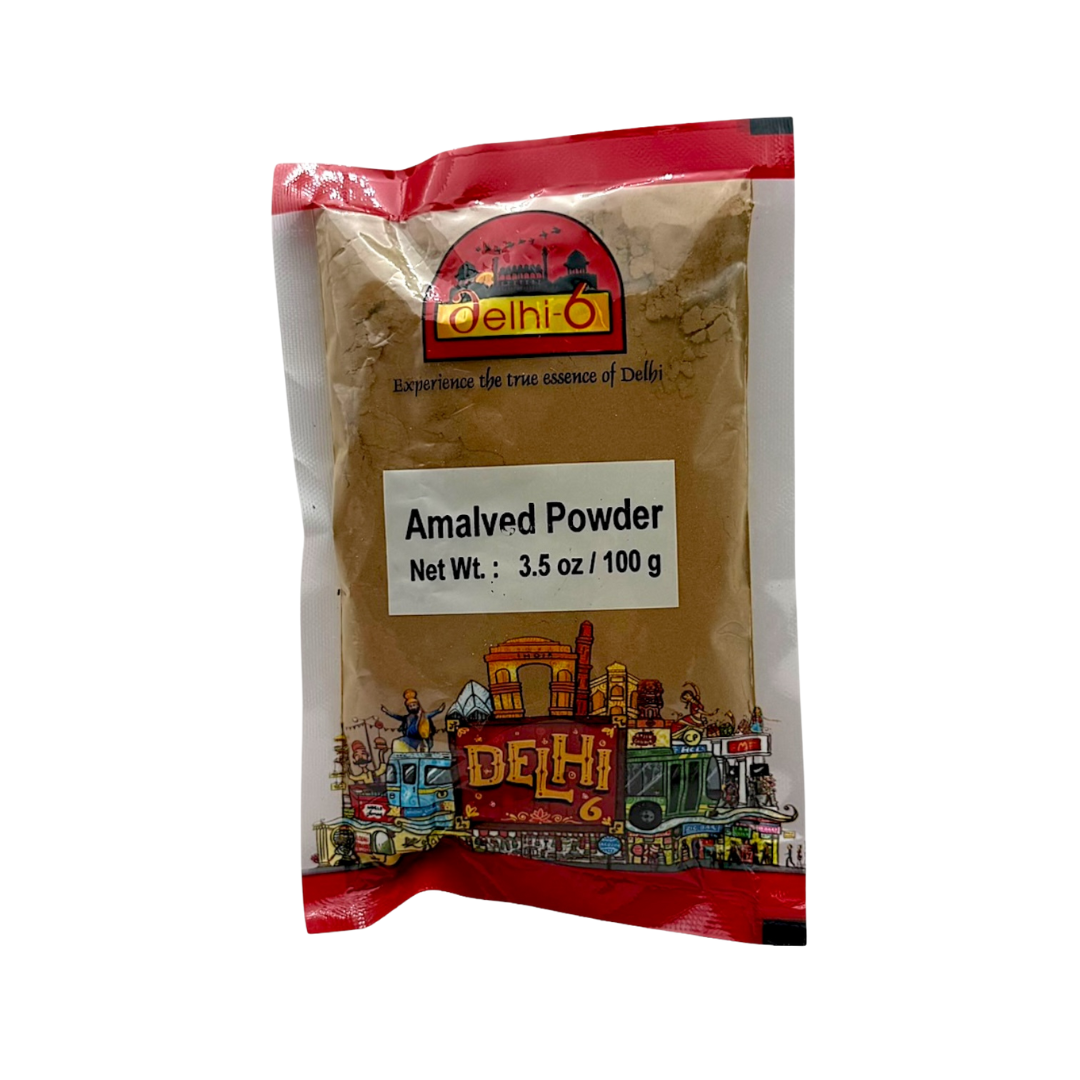 Delhi 6 Amalved Powder/ Garcinia Pedunculata/ Ayurvedic Herb May Help Manage Diabetes, Reduce Blood Sugar Level, Improve Brain Health 100g