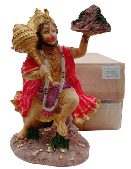 Hanuman Idol/ Statue/ Murti 0087-1 Size:26X16X10Cm (12