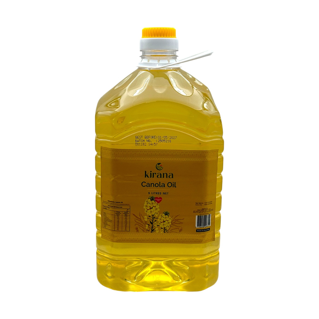 Kirana Canola Oil 5 Ltr