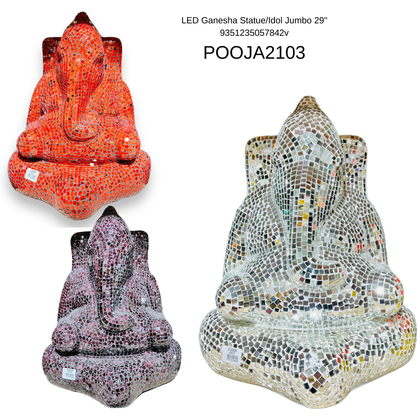 LED Ganesha Statue/Idol Jumbo 29