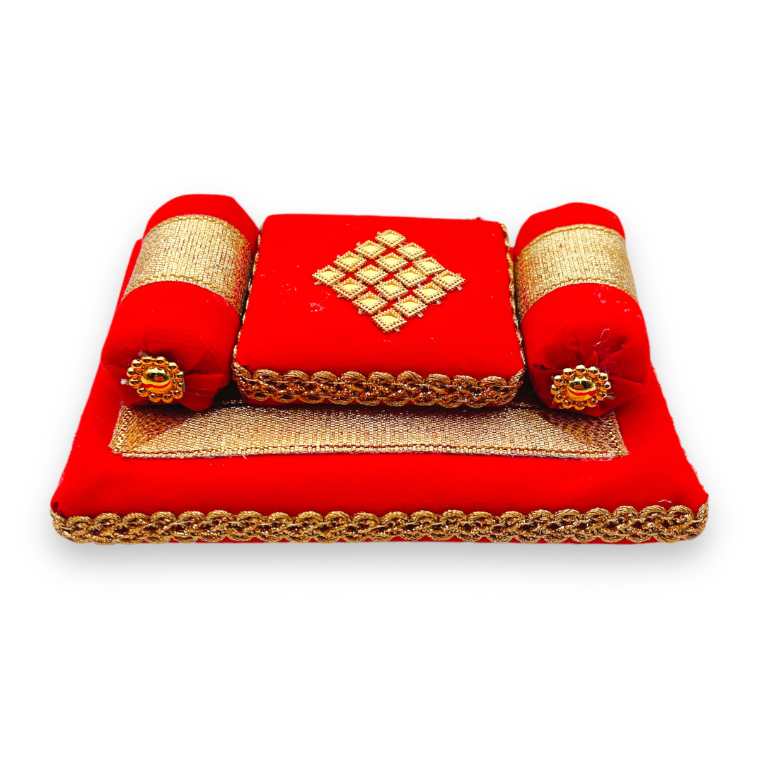 Laddu Gopal Mattress Cushion/ Gadda Set Size: 3'' x 4''