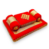 Laddu Gopal Mattress Cushion/ Gadda Set Size: 4'' X 6''