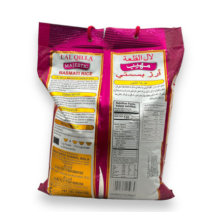 Lal Qilla Majestic Extra Long Grain Basmati Rice 5Kg
