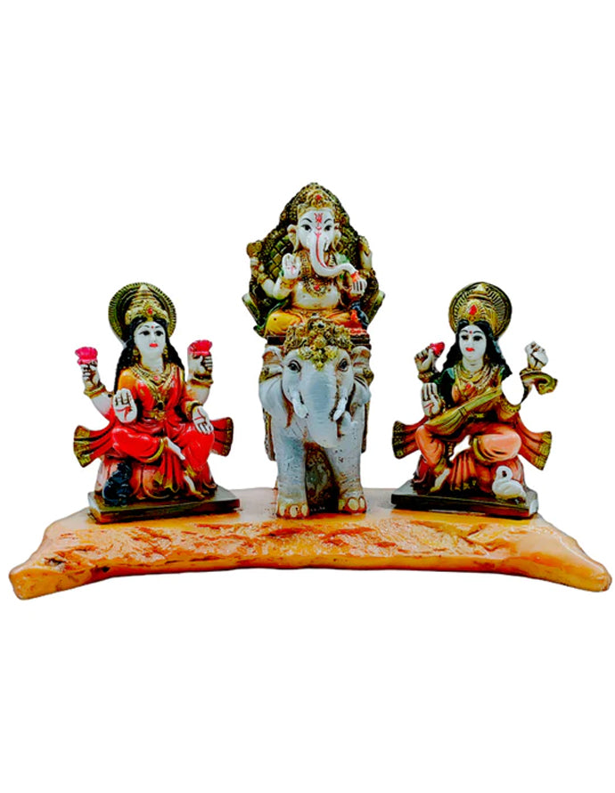Laxmi Ganesh Saraswati Medium (10