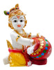 Makhan Chor Krishna Big- (Style-03)- (9'' x 5.5'' x 11'') -Statue/ Idol/ Murti