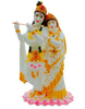 Marble Look Radha Krishna Idol/ Statue/ Murti (Big)F059 Size: 22X13X39Cm (16