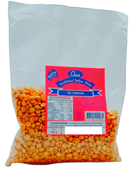 Om's Hot Chana Dal 350gm