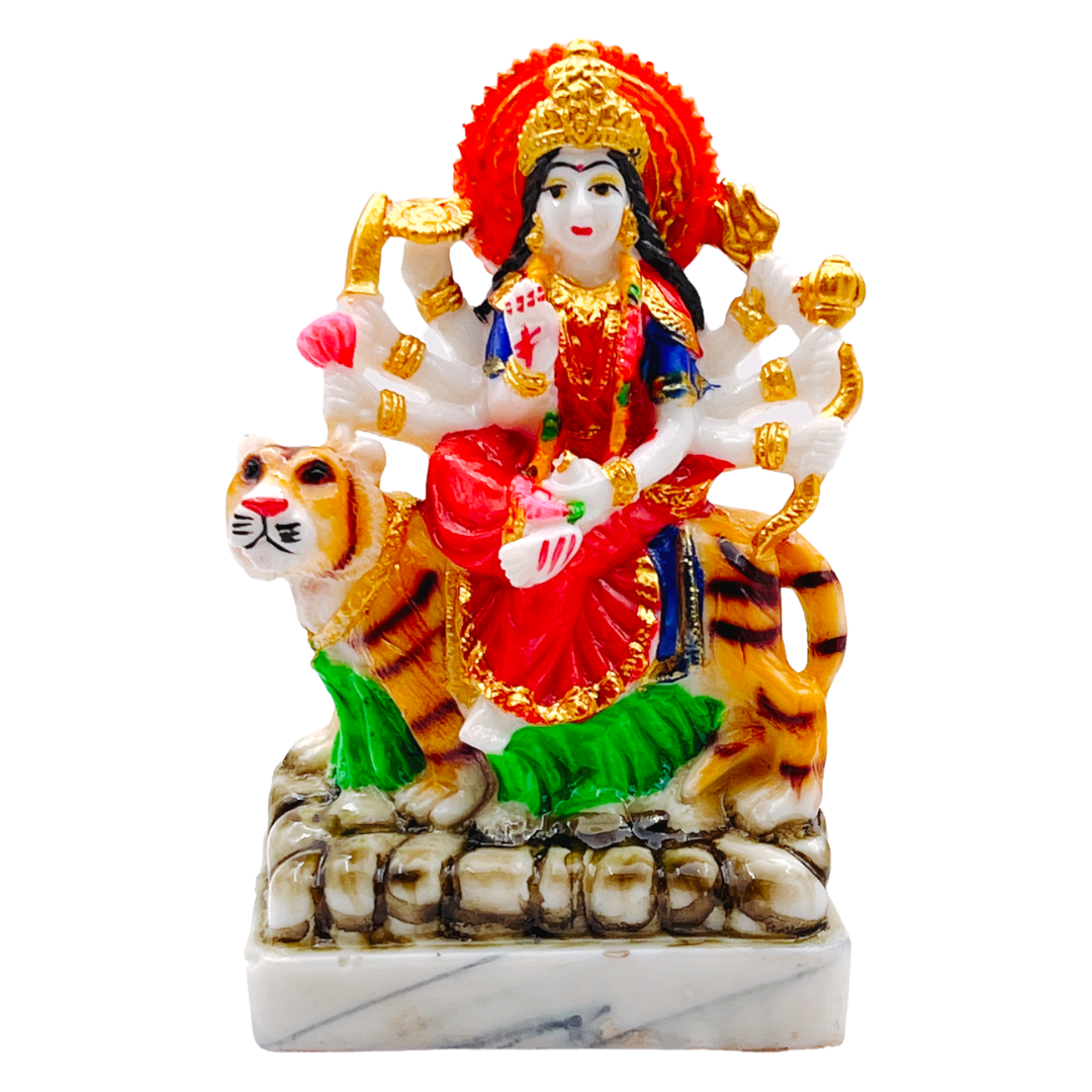 Durga Maa (Shera Wali Mata) Idol/ Statue/ Murti Size-(5")- Style 30