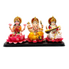 Lakshmi Ganesh Saraswati Set – Divine Trio Idol/ Murti/ Statue- Size: 23.5*9*11CM (9.25in x 3.54in x 4.33in)- Model No: GOD 333-3 Three in one- 9351235055015