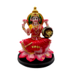 Lakshmi Mata on Lotus – Gold Coin Blessing Idol/ Statue/Murti- Size: 14.5*14.5*20CM (5.71in x 5.71in x 7.87in)- Model No: GOD 251-2- 9351235055084