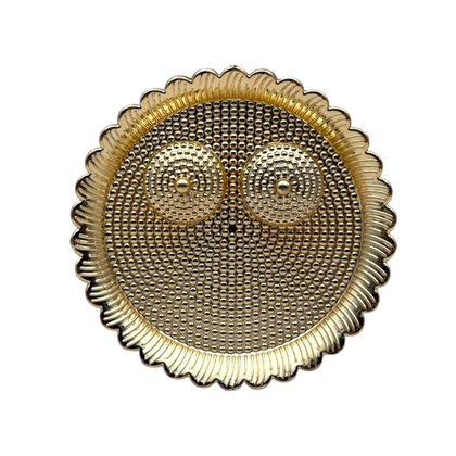 Fancy Pooja Thali / Puja Plate- Size 5.5'' Model No: 1- 9351235058771