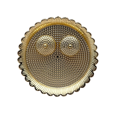 Fancy Pooja Thali / Puja Plate- Size 5.5'' Model No: 1- 9351235058771
