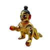 Laddu Gopal Brass Large Size Idol | Design No 4 | Premium Finish | Size- 4.3'' x 3.5''- 9351235054902