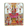 Lakshmi Ganesh Saraswati Photo Frame – Royal White Edition | 20*24cm (8