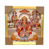 Lakshmi Ganesh Saraswati with Kuber Ji Photo Frame  | 33*33CM (13