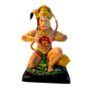 Veer Hanuman Idol – Ram Bhakt Form Idol/ Statue/ Murti | 14*11*21CM(5.51in x 4.33in x 8.27in) | GOD 198-2 - 9351235055145