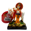 Cow Krishna (G.L) Idol/ Statue/ Murti Size-(4.75'' x 2.75'' x 6.5'')- Style 540- 9351235049540