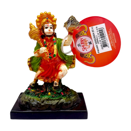 Pahad/ Parbat  Hanuman Gl Idol/ Statue/ Murti | Size 4.75'' x 2.75'' x 6.5'' | Product code- NC 520 | 9351235049458