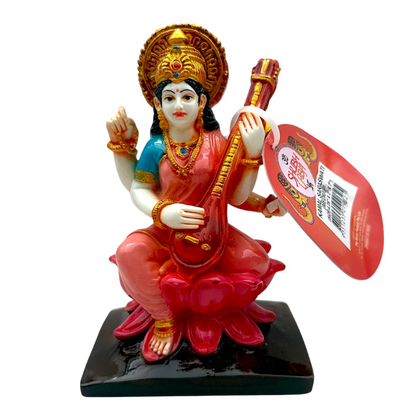Kamal Saraswati Idol/ Statue/ Murti | Size 4.25'' x 3'' x 7'' | Product code-NC 700 | 9351235049625