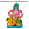 Ganesha Clay Statue Eco Friendly / Visarjan Statue 8