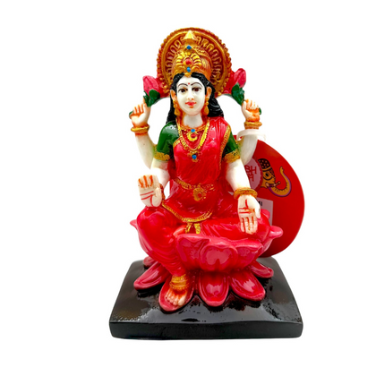 Kamal Laxmi Idol/ Statue/ Murti Size- | Size 4.24'' x 3'' x 7'' | Product code-NC 650 | 9351235049489