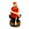 Sai Baba Flower Idol/ Statue/ Murti | Size 4.75'' x 4'' x 7.5'' | Product code- NC 656 | 9351235049496