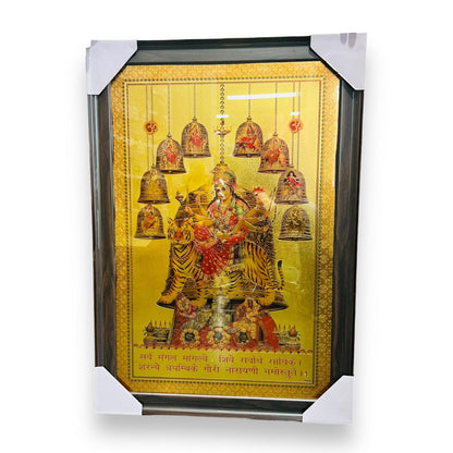 Photo Frame Nav Durga-BA- (SIZE- 24 x 36)- 9351235048673