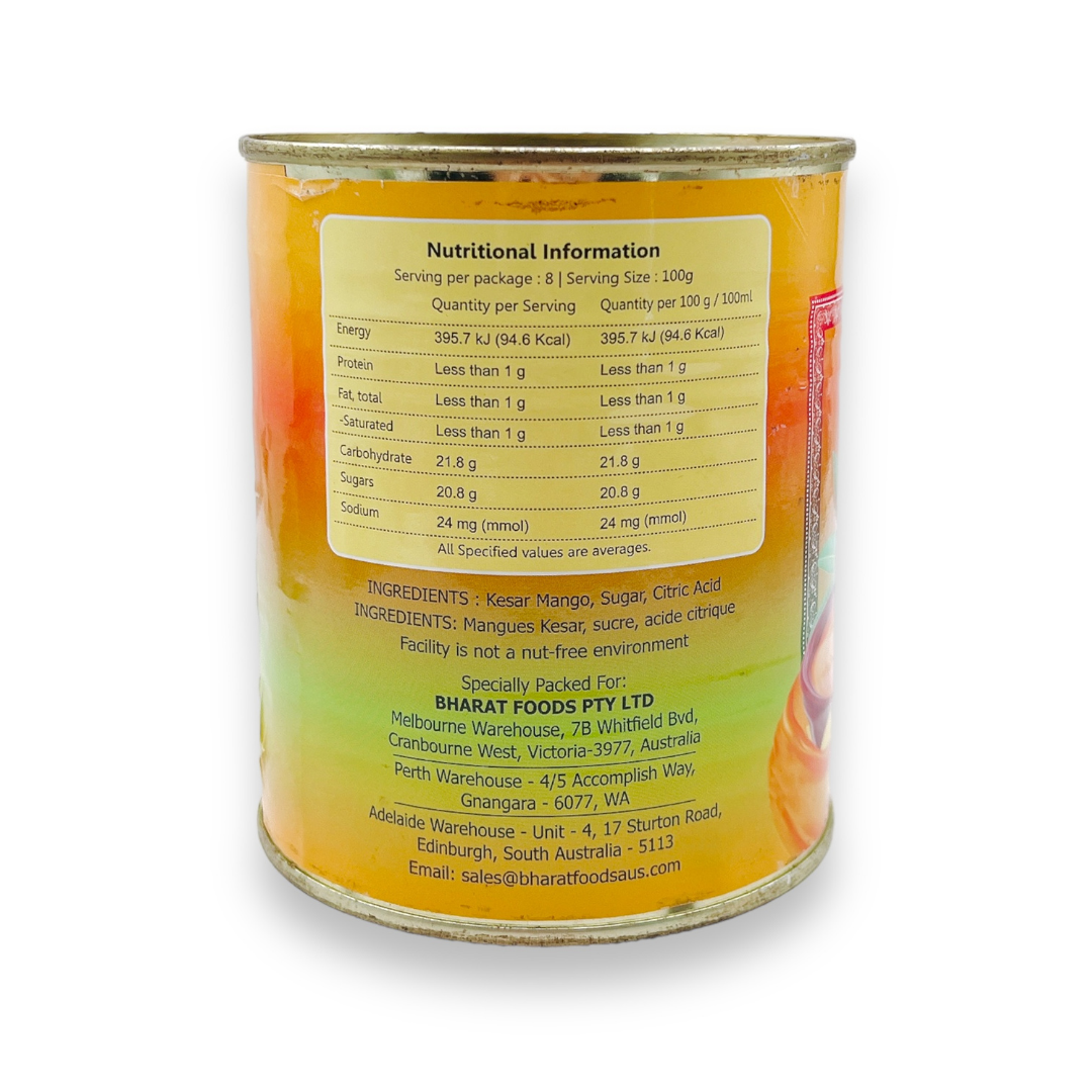 Rajahs Rasoi Mango Pulp Kesar 850Gm