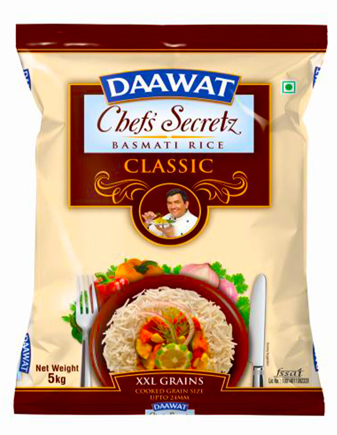 Buy Devaaya Basmati Rice 5Kg from Online Indian Grocery Shop