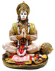 Ramayan Hanuman Medium (Style-17)-(Size:-6.5'' x 5''x 7.5'')-Statue/ Idol/ Murti
