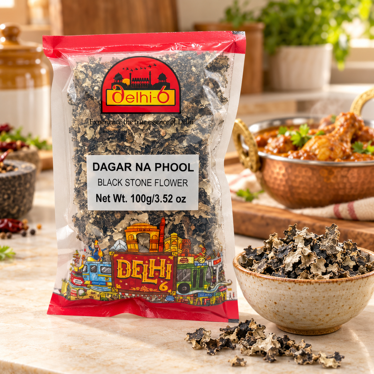 Delhi 6 Dagar Na Phool 100g | Stone Flower | Kalpasi | Traditional Indian Whole Spice