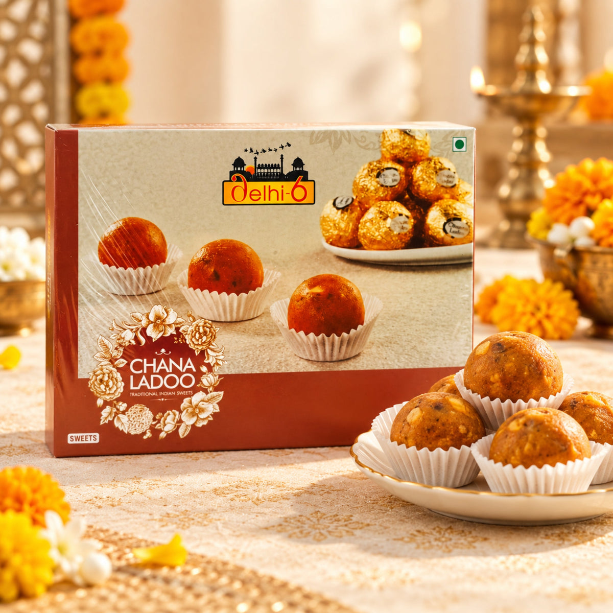 Delhi 6 Chana Ladoo 400g | Traditional Indian Sweet