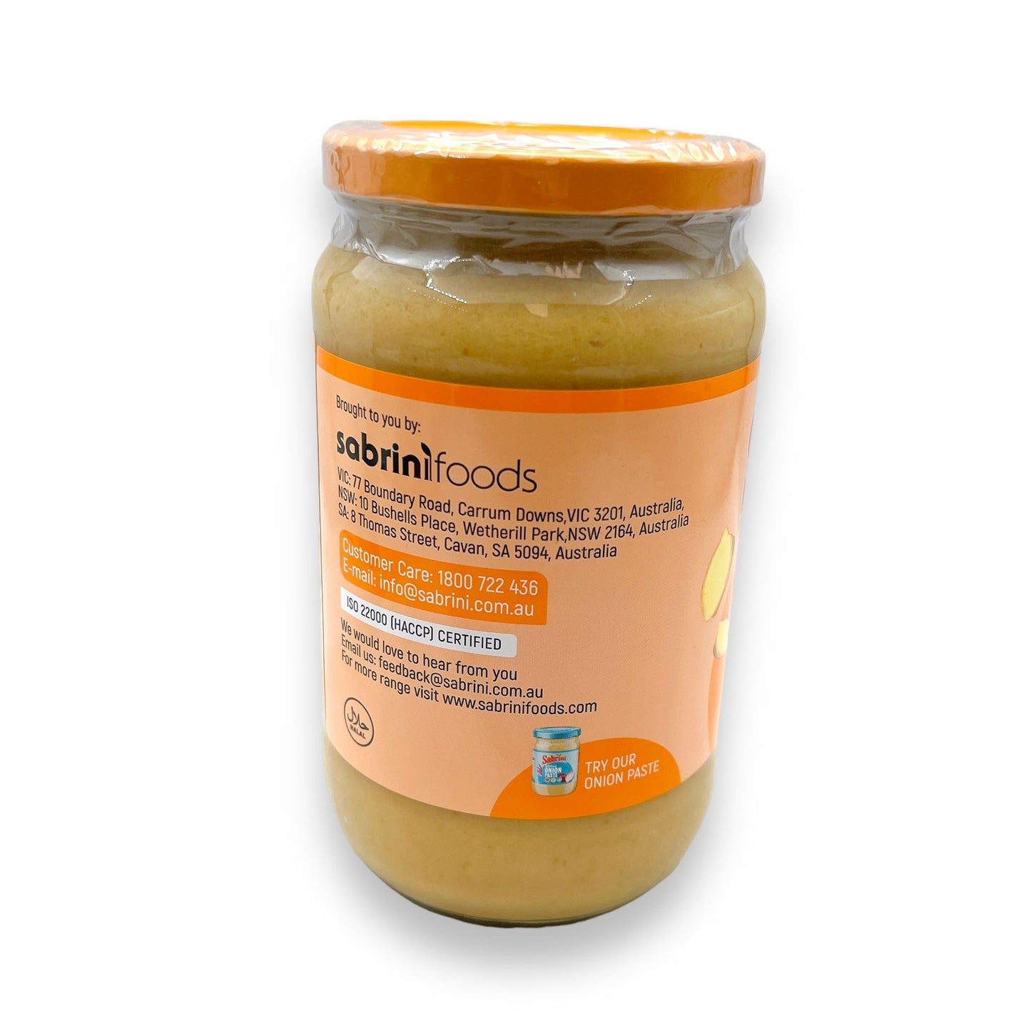 Sabrini Ginger Paste 800Gm