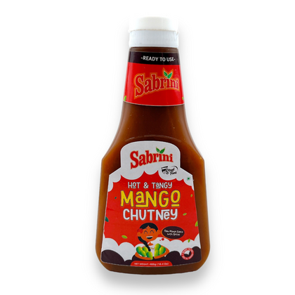 Sabrini Hot & Tangy Mango Chutney 465Gm