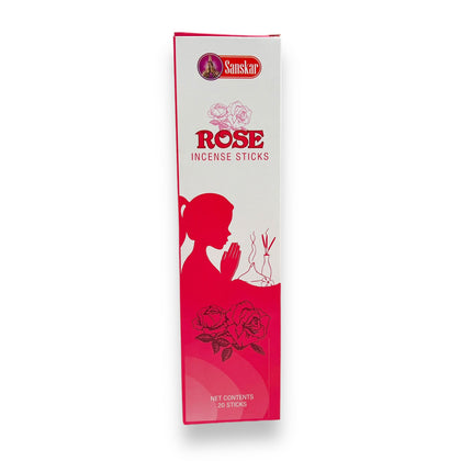 Incense Sanskar Rose 20 Sticks