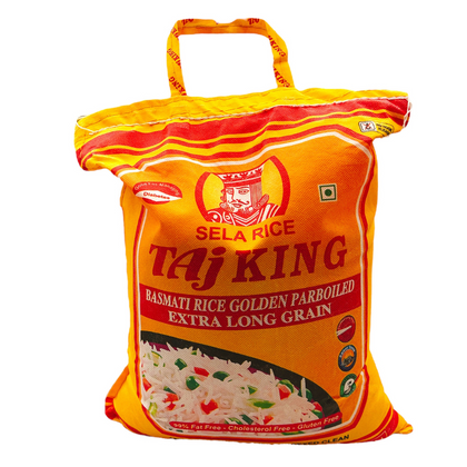 Taj Sela Basmati Rice 5Kg / Golden Parboiled